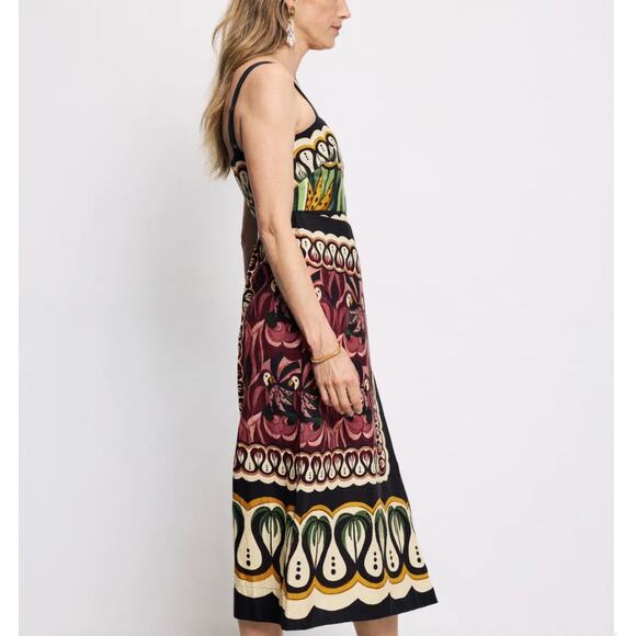 FARM Rio Multicolor Midi Dress - Picture 2 of 12